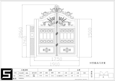 大门尺寸